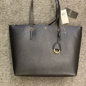 Lauren Ralph Lauren Black Carryover Purse Size OS